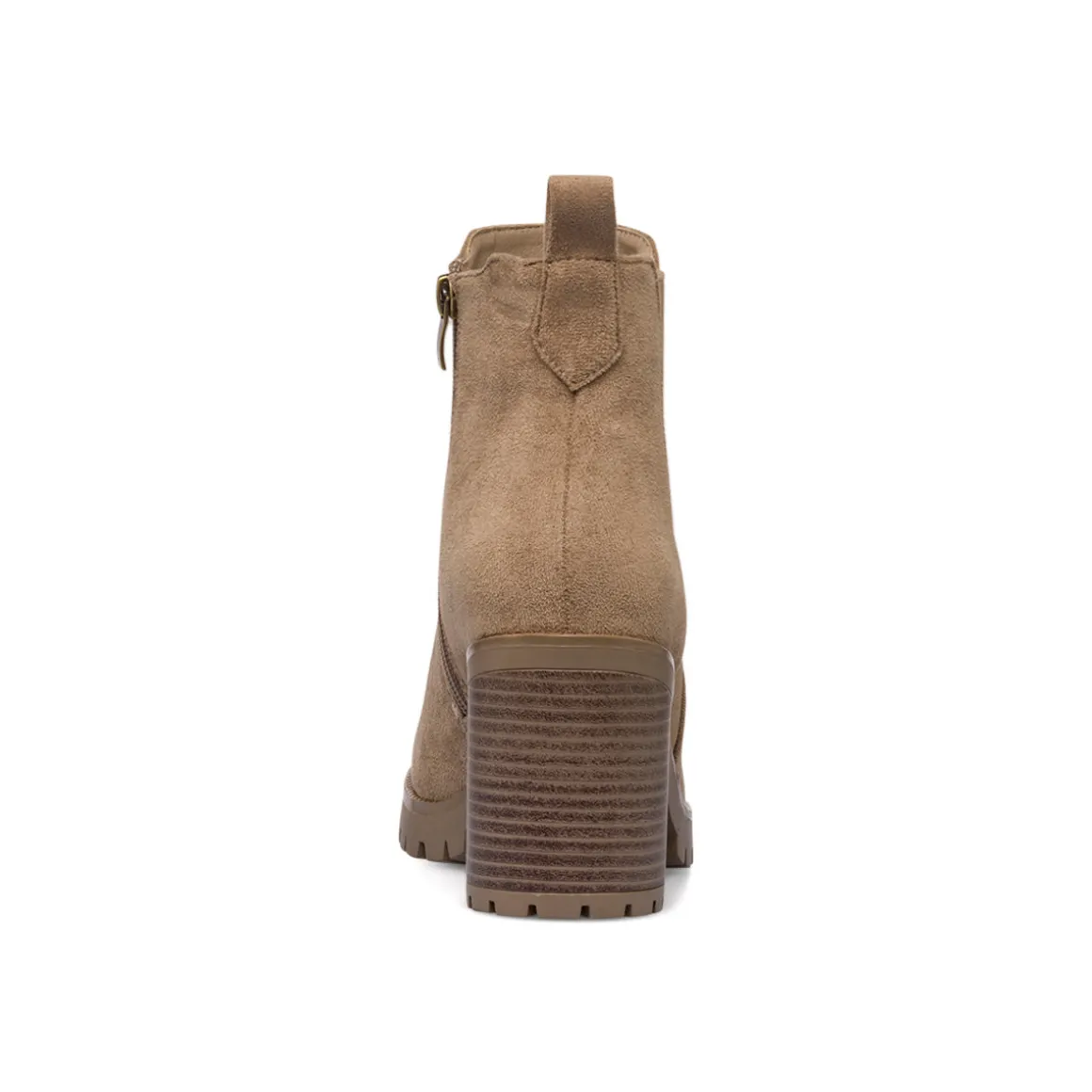 Stivaletti con tacco 8,5 cm taupe da donna Lora Ferres