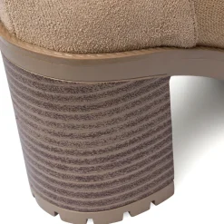 Stivaletti con tacco 8,5 cm taupe da donna Lora Ferres