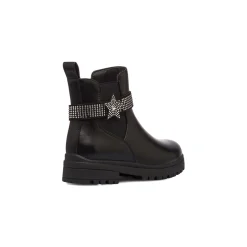Stivaletti da bambina neri con strass Le scarpe di Alice
