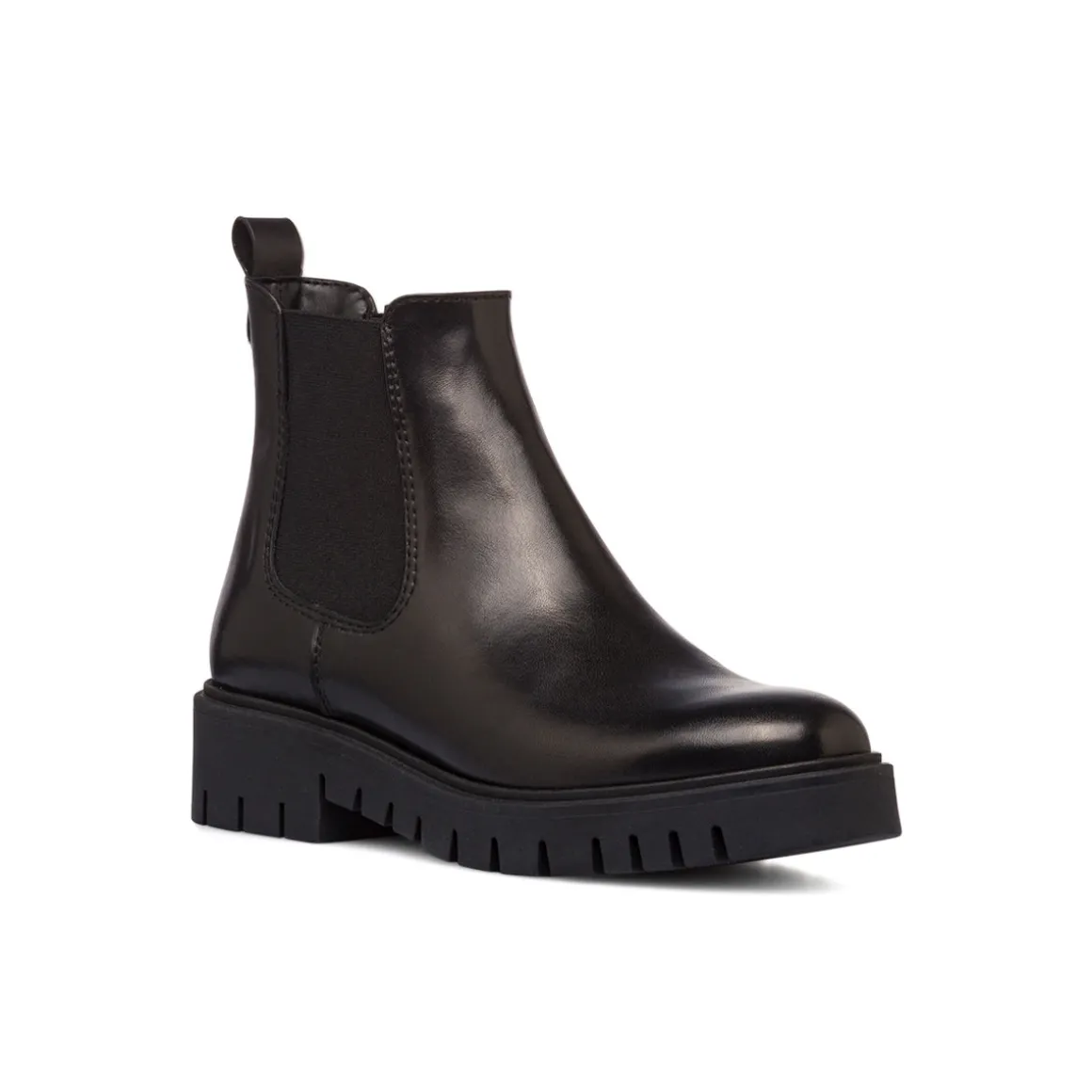 Stivaletti da donna neri in pelle P Essentials