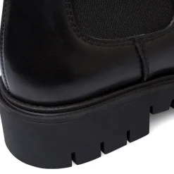 Stivaletti da donna neri in pelle P Essentials