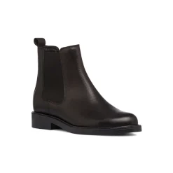 Stivaletti da donna neri in pelle P Essentials