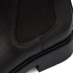 Stivaletti da donna neri in pelle P Essentials