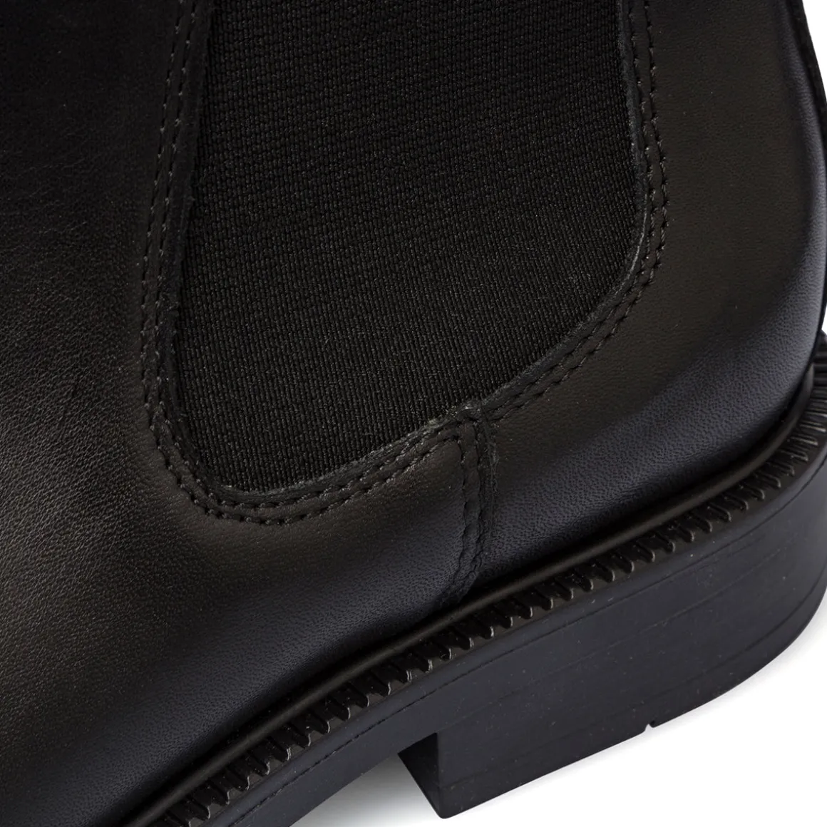 Stivaletti da donna neri in pelle P Essentials