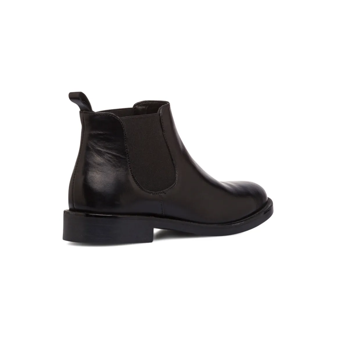 Stivaletti da donna neri P Essentials in pelle