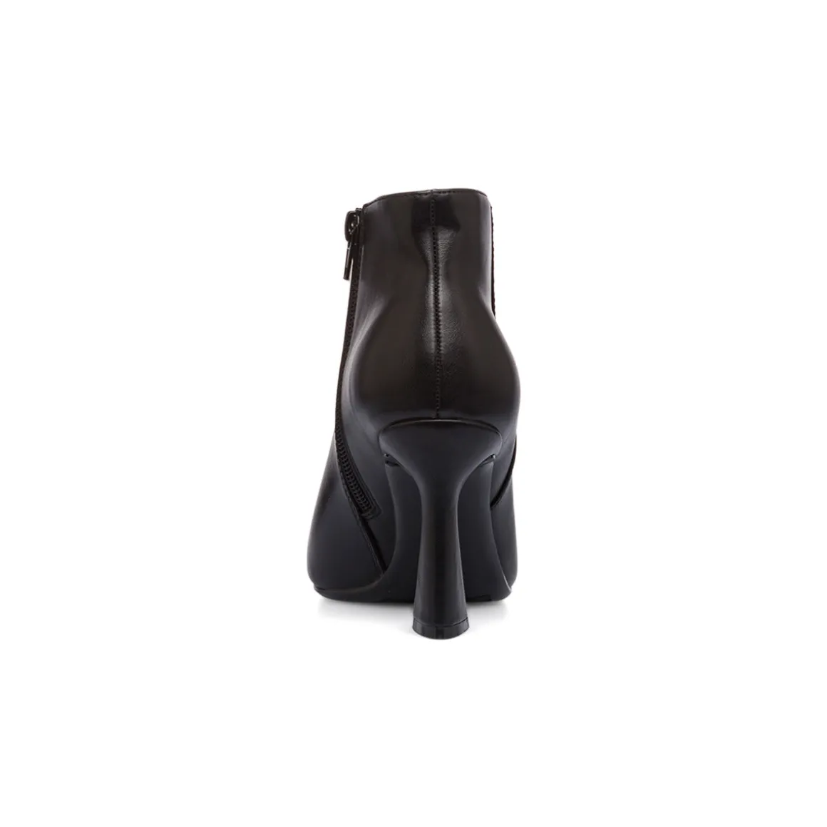Stivaletti eleganti con tacco campana 9 cm neri da donna Lora Ferres