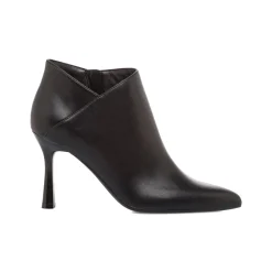 Stivaletti eleganti neri con tacco 9 cm da donna Lora Ferres