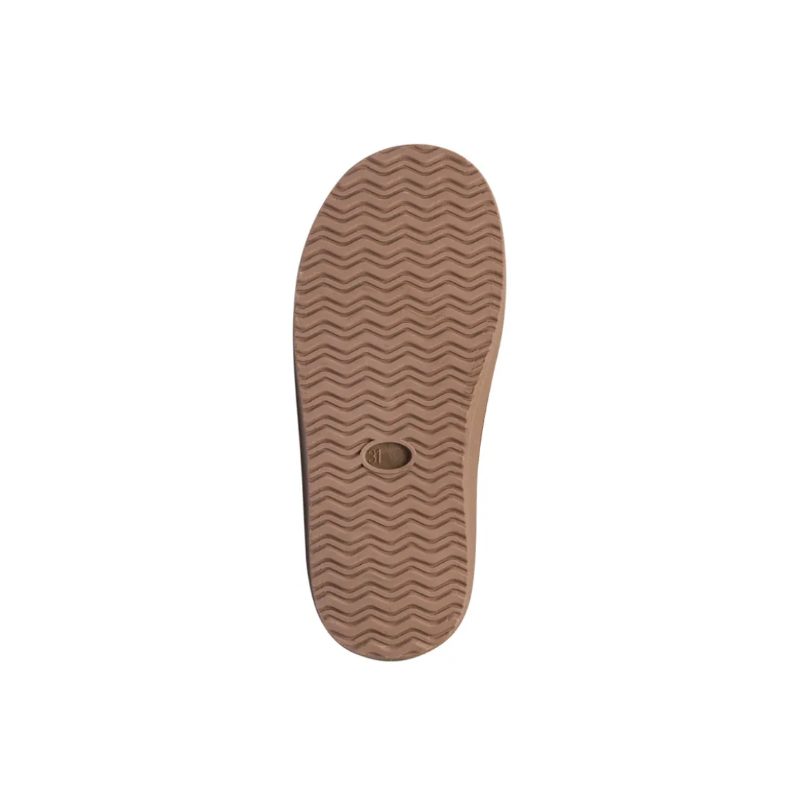 Stivaletti imbottiti beige da ragazza con dettaglio sul retro Dieci Baci