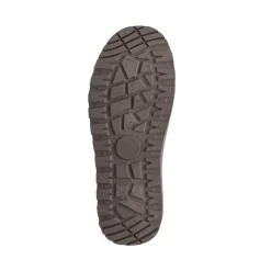 Stivaletti imbottiti Donna grigi Lora Ferres in tessuto effetto scamosciato con suola platform