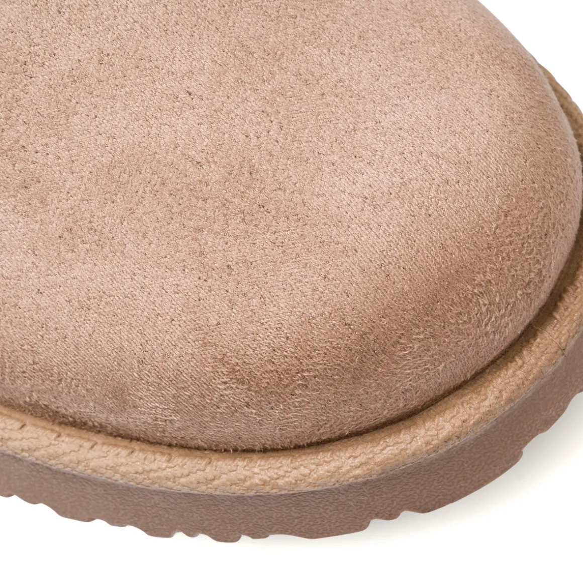 Stivaletti imbottiti khaki in microfibra da donna Lora Ferres