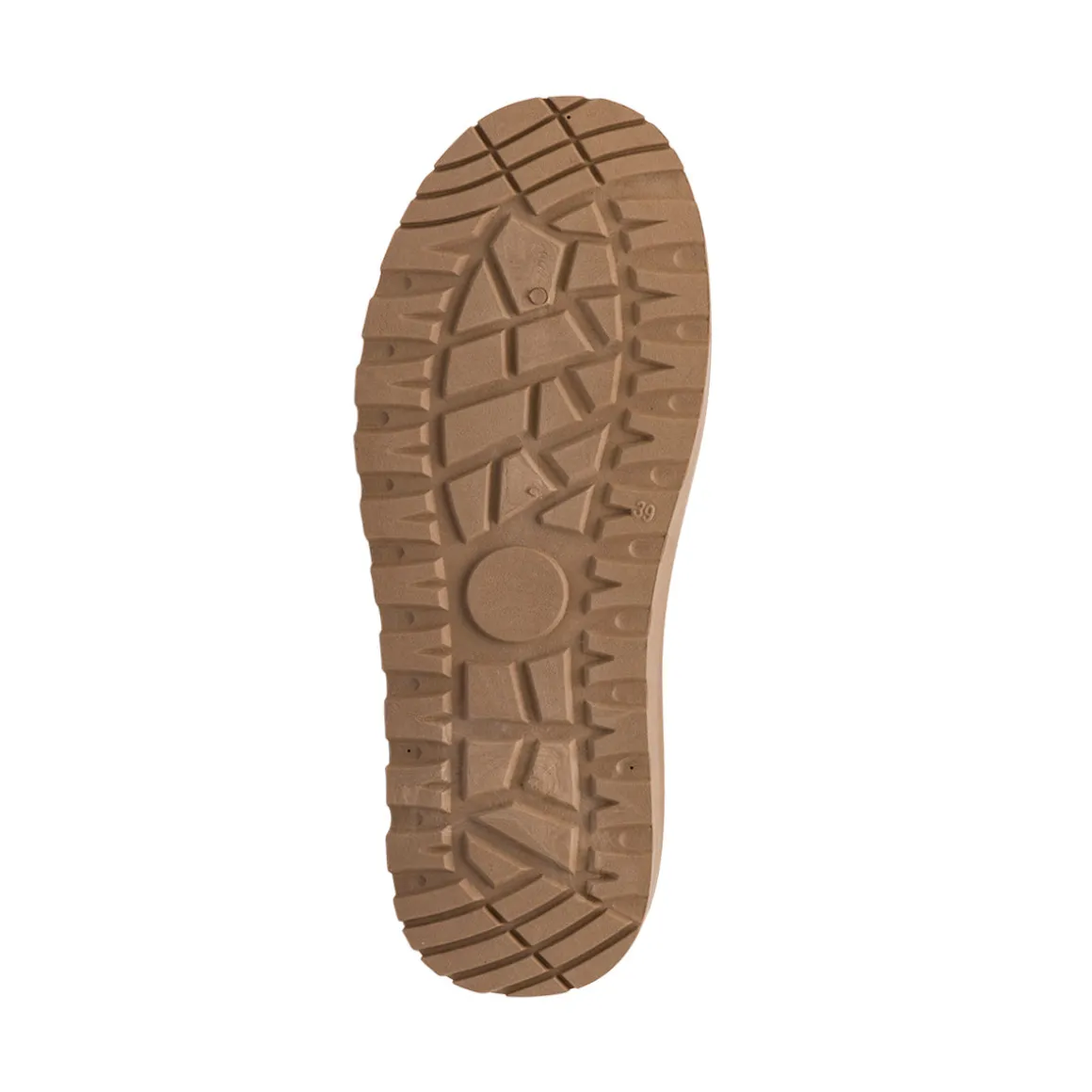 Stivaletti imbottiti khaki da donna con suola platform Lora Ferres