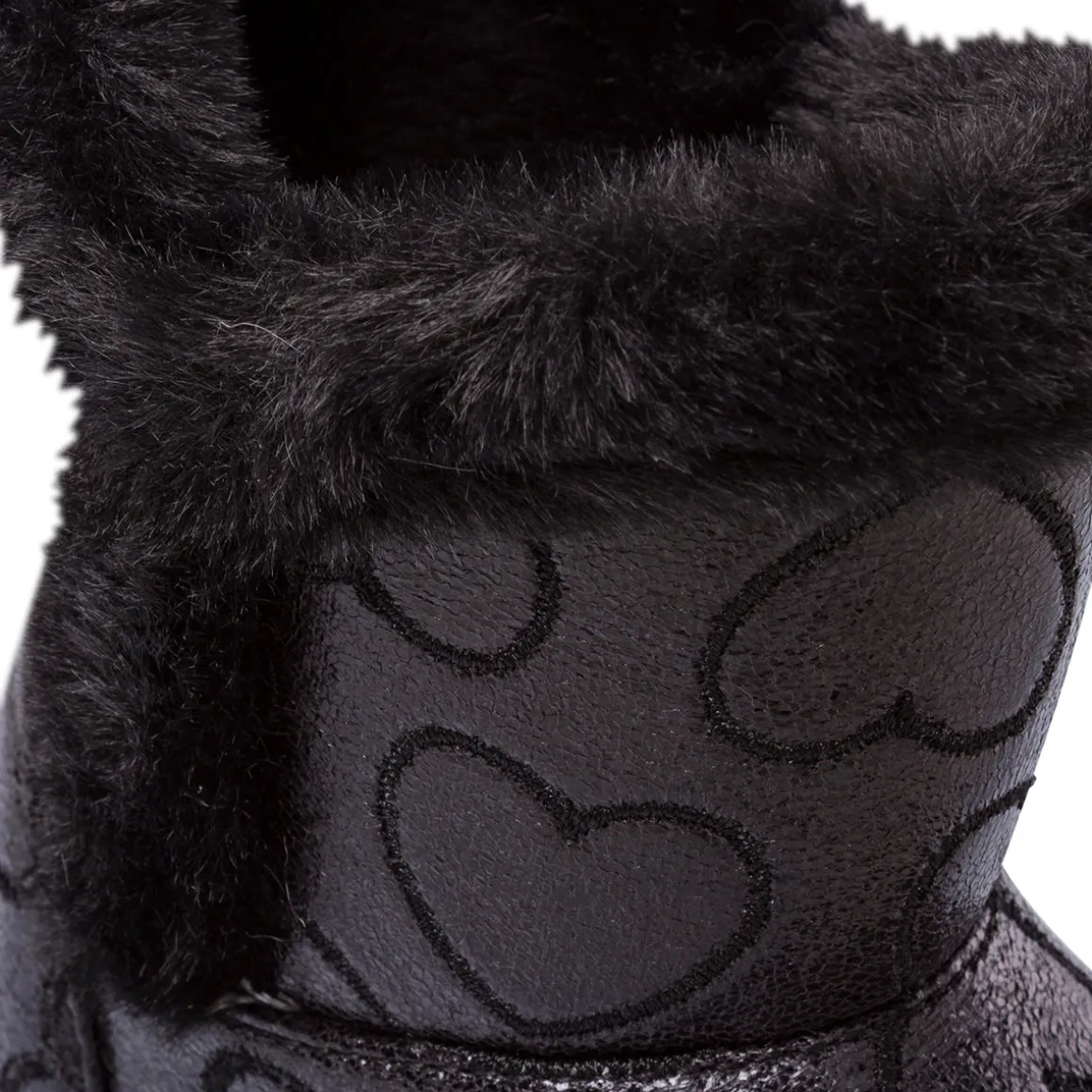 Stivaletti imbottiti neri da Bambina Le scarpe di Alice