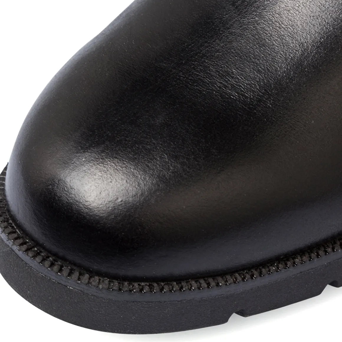Stivaletti in pelle con tacco 7 cm neri da donna Formawell