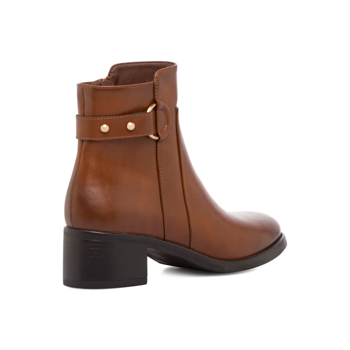 Stivaletti marroni con tacco 5 cm da donna Lora Ferres