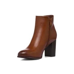 Stivaletti marroni da Donna con tacco 8 cm Lora Ferres