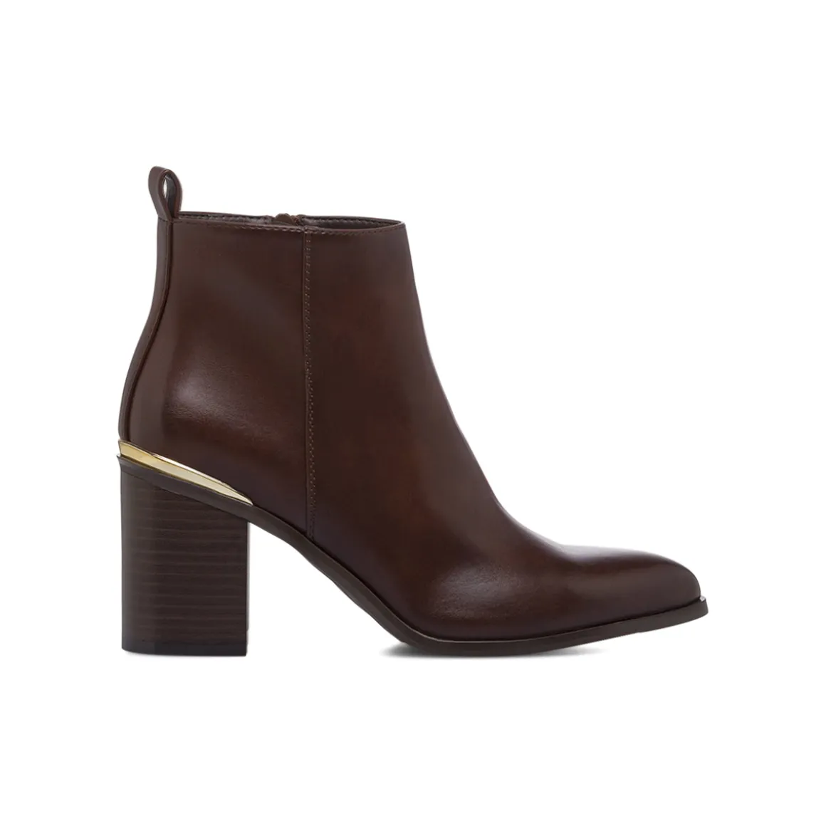 Stivaletti marroni da Donna con tacco 8 cm Swish Jeans