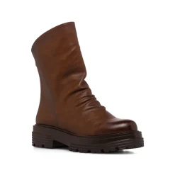 Stivaletti marroni da Donna con zip Lora Ferres