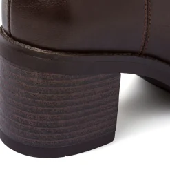 Stivaletti marroni da Donna con tacco 6,5 cm Lora Ferres