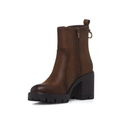 Stivaletti marroni da Donna con tacco 8 cm Lora Ferres