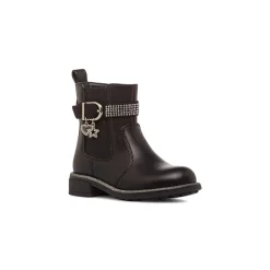 Stivaletti neri da Bambina con strass Le scarpe di Alice