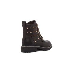 Stivaletti neri da Bambina con borchie Le scarpe di Alice