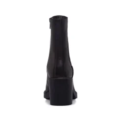 Stivaletti neri da Donna in pelle con tacco 7,5 cm Primopiano