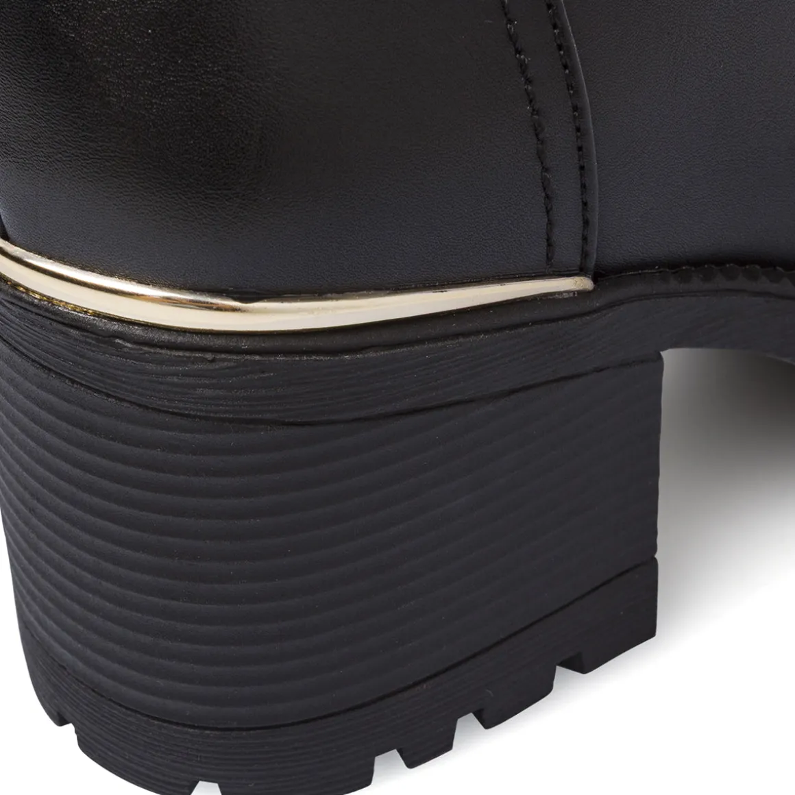 Stivaletti neri da Donna con tacco colonna 7 cm Lora Ferres