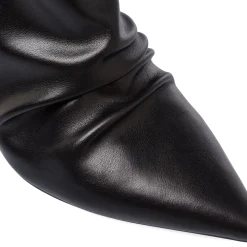 Stivaletti neri da Donna con tacco a colonna 9 cm Lora Ferres