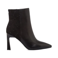 Stivaletti neri da Donna con tacco a spillo 9 cm Lora Ferres