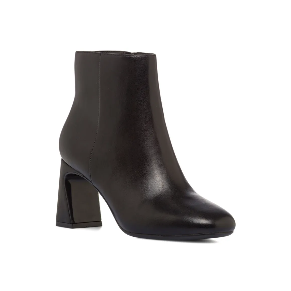 Stivaletti neri da Donna in pelle con tacco 7,5 cm Swish Jeans