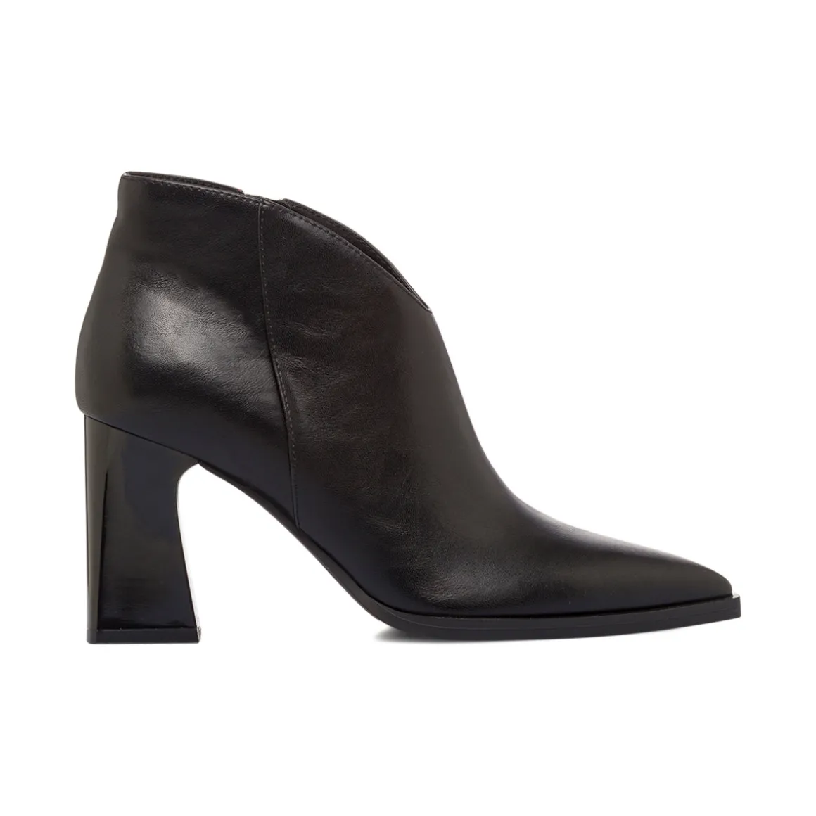 Stivaletti neri da Donna con tacco a colonna 8 cm Swish Jeans