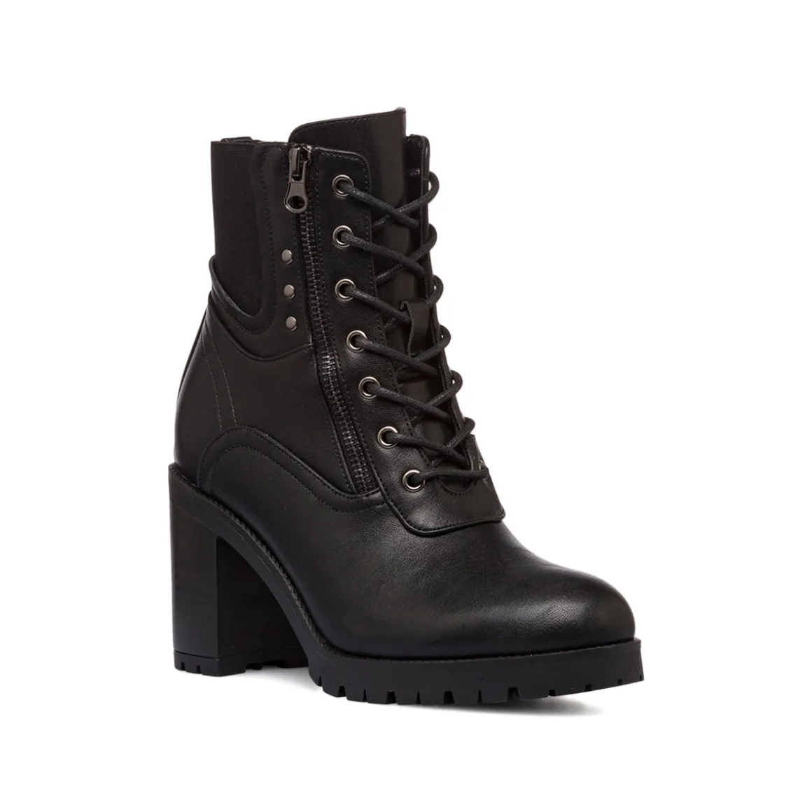 Stivaletti neri da Donna con tacco 8 cm Lora Ferres