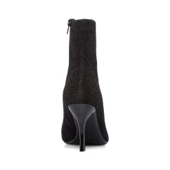 Stivaletti neri da Donna con tacco 8,5 con glitter Lora Ferres