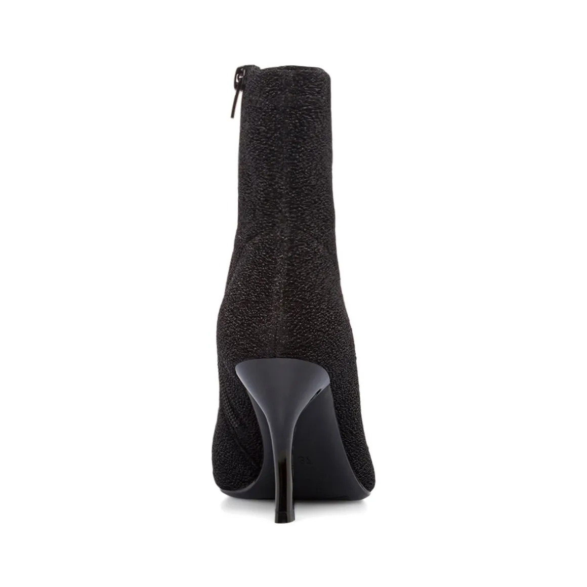 Stivaletti neri da Donna con tacco 8,5 con glitter Lora Ferres