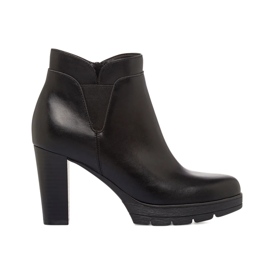 Stivaletti neri da Donna con tacco 8,5 cm P Soft