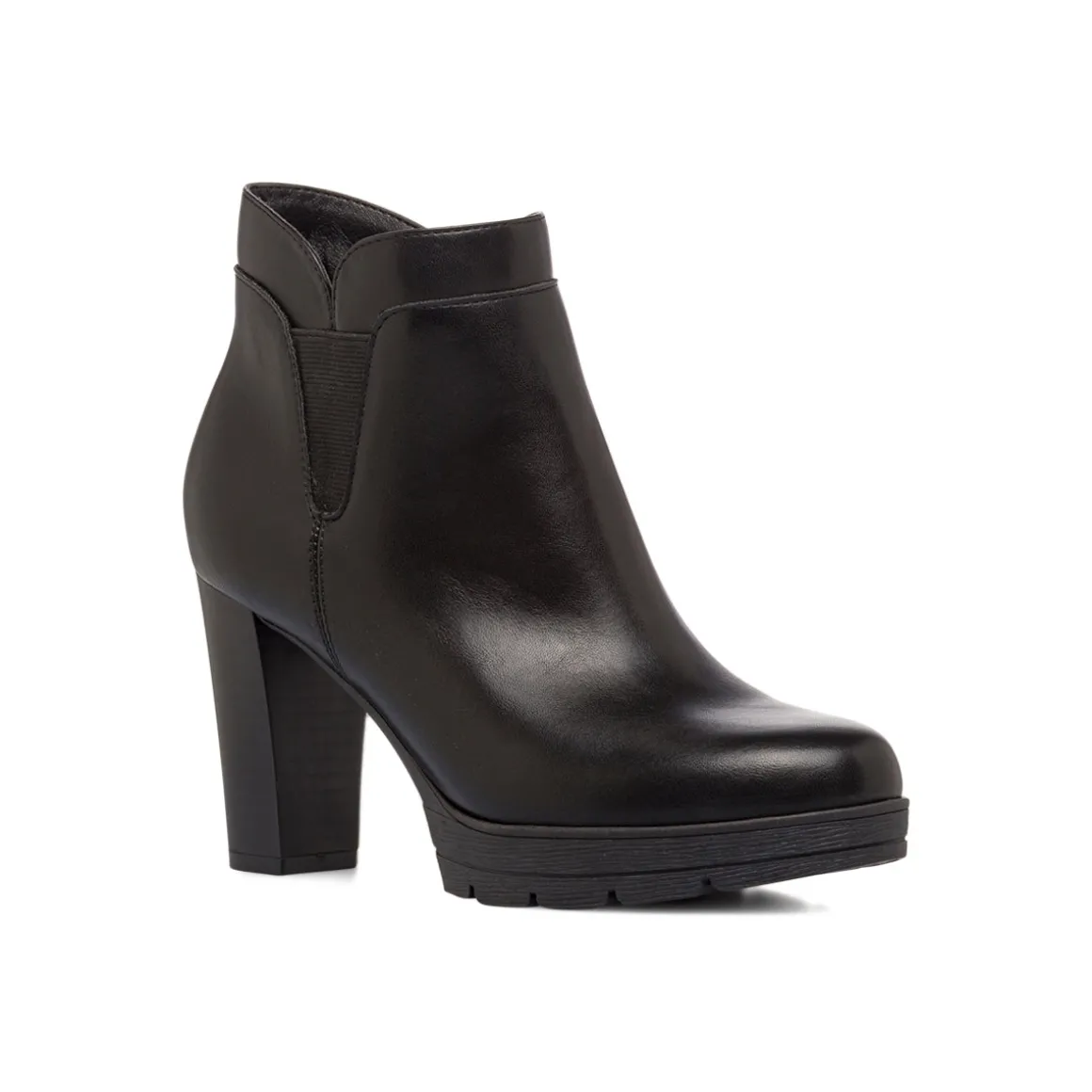 Stivaletti neri da Donna con tacco 8,5 cm P Soft