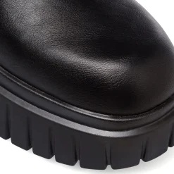 Stivaletti neri da Donna con suola platform Lora Ferres