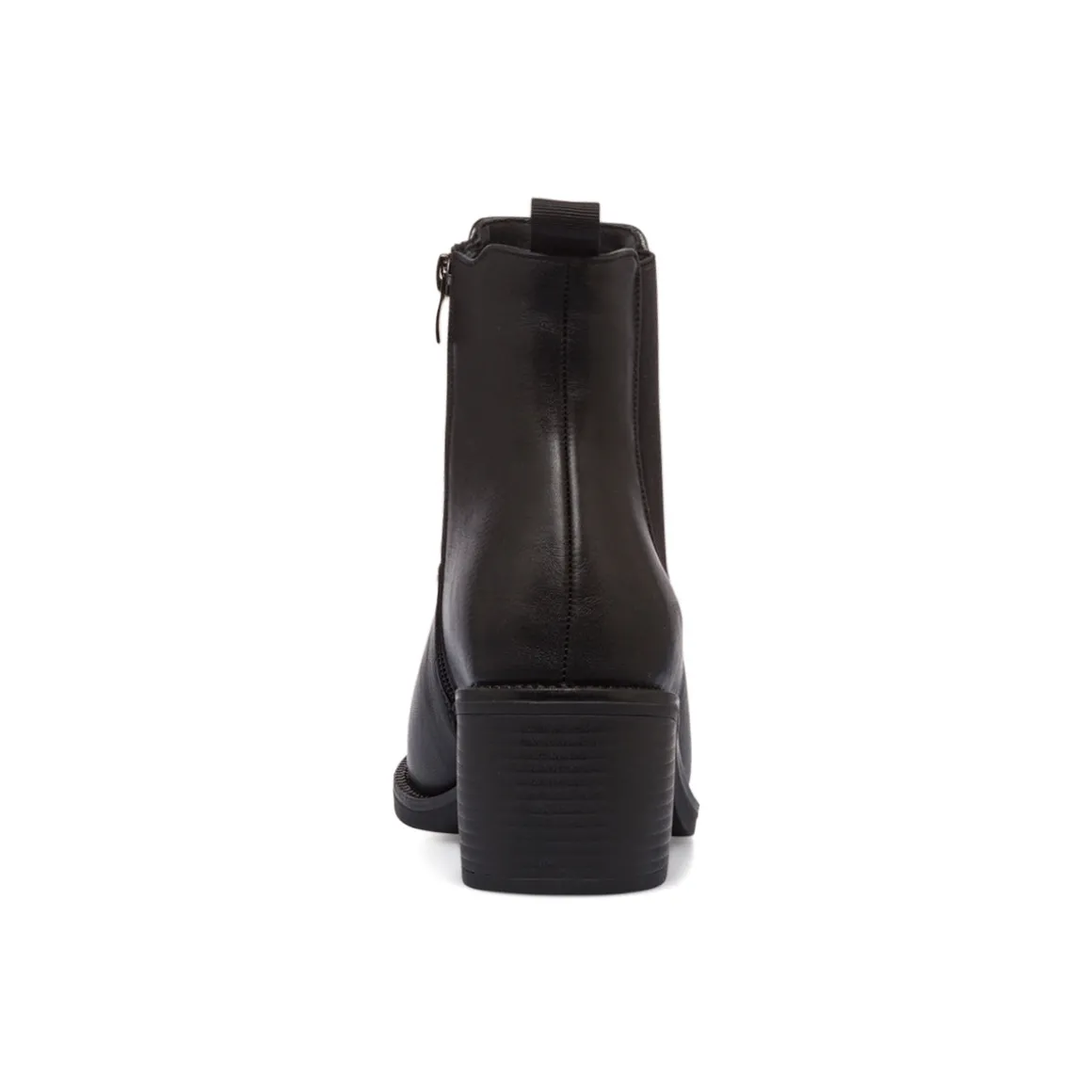 Stivaletti neri da donna con fascia elastica e tacco 6 cm Lora Ferres