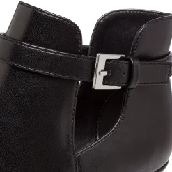 Stivaletti neri da Donna con tacco a colonna 8,5 cm Lora Ferres