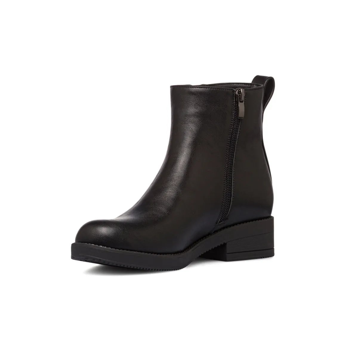 Stivaletti neri da donna con zip Lora Ferres