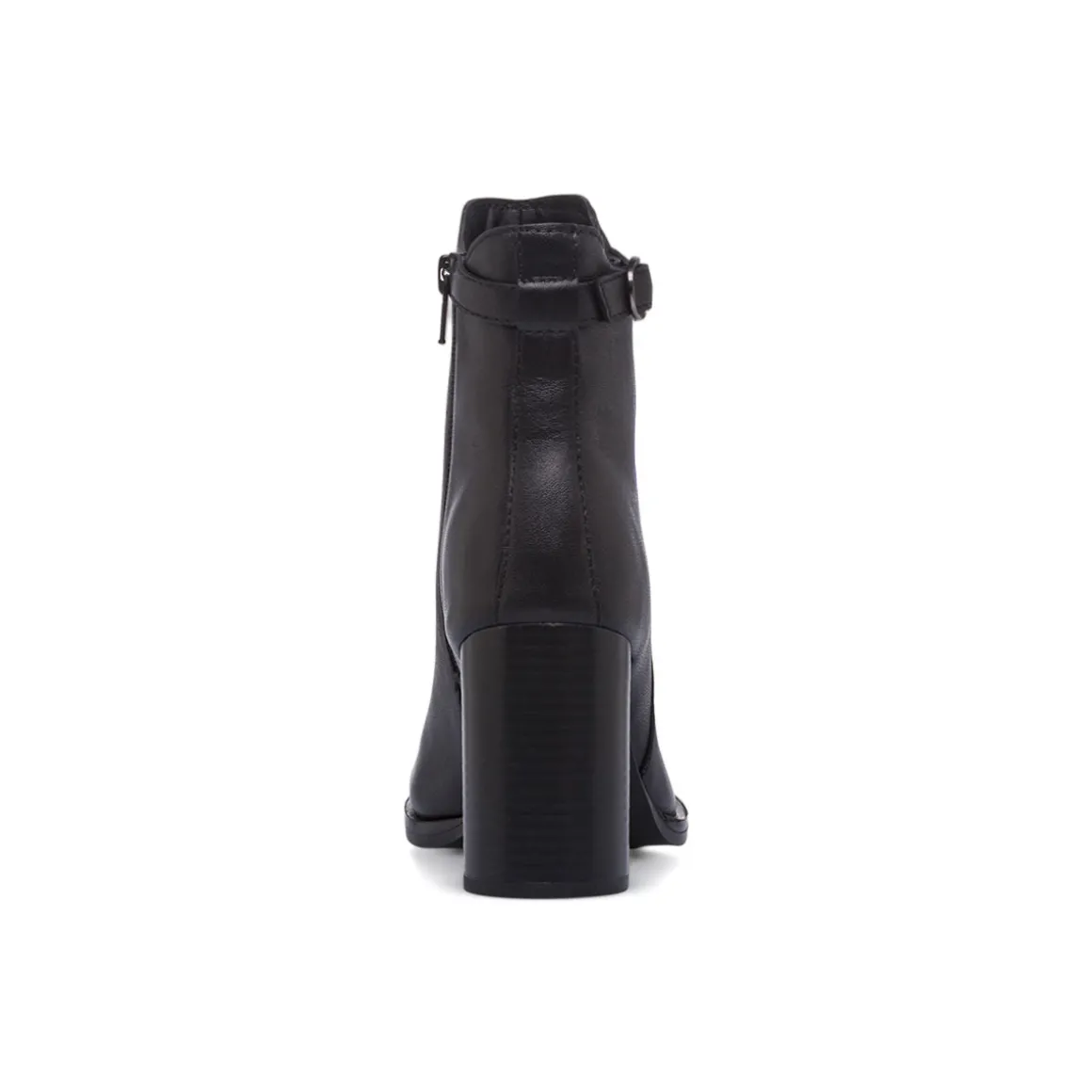 Stivaletti neri da Donna con fibbia e tacco 8 cm Primopiano