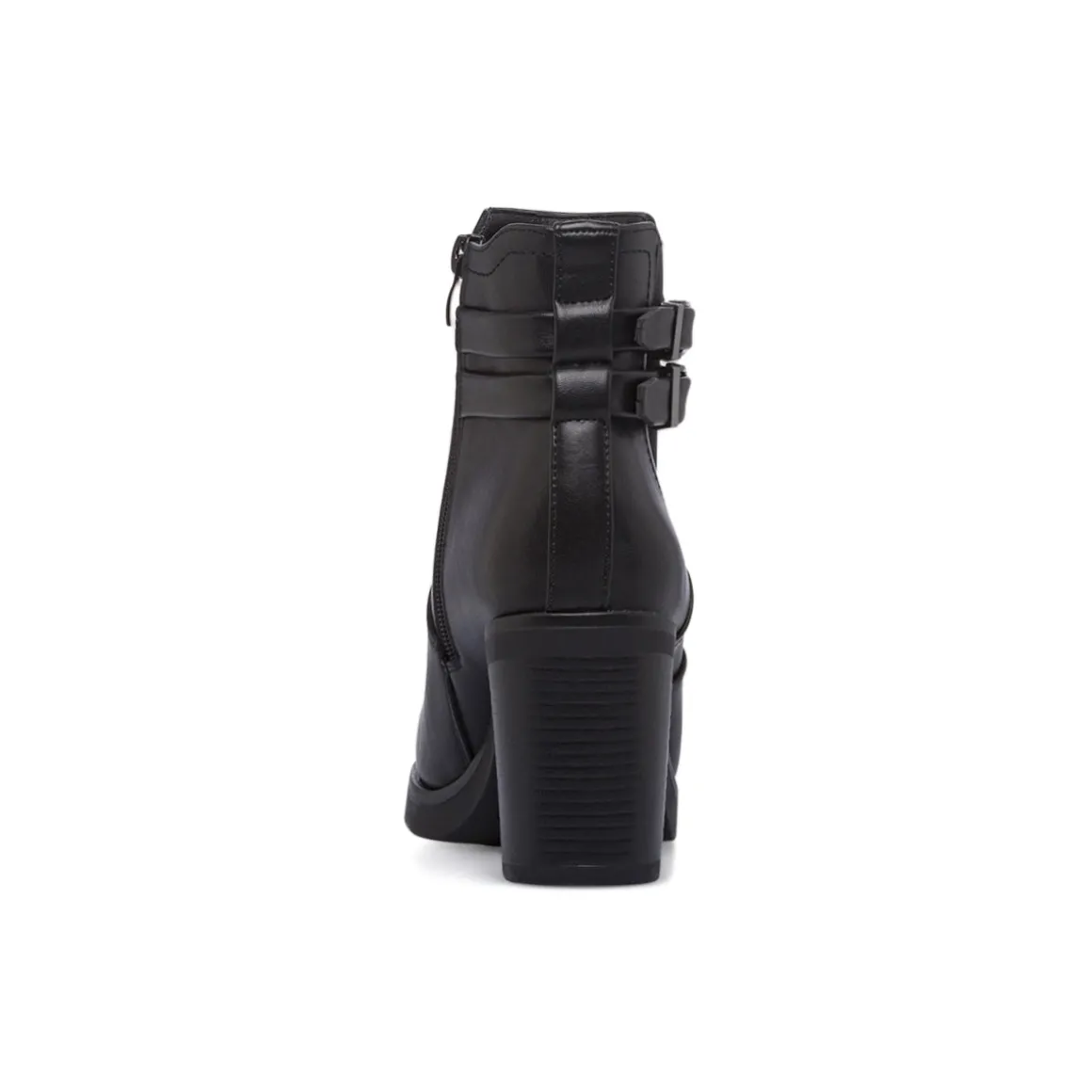 Stivaletti neri da Donna con fibbie e tacco 8,5 cm Lora Ferres