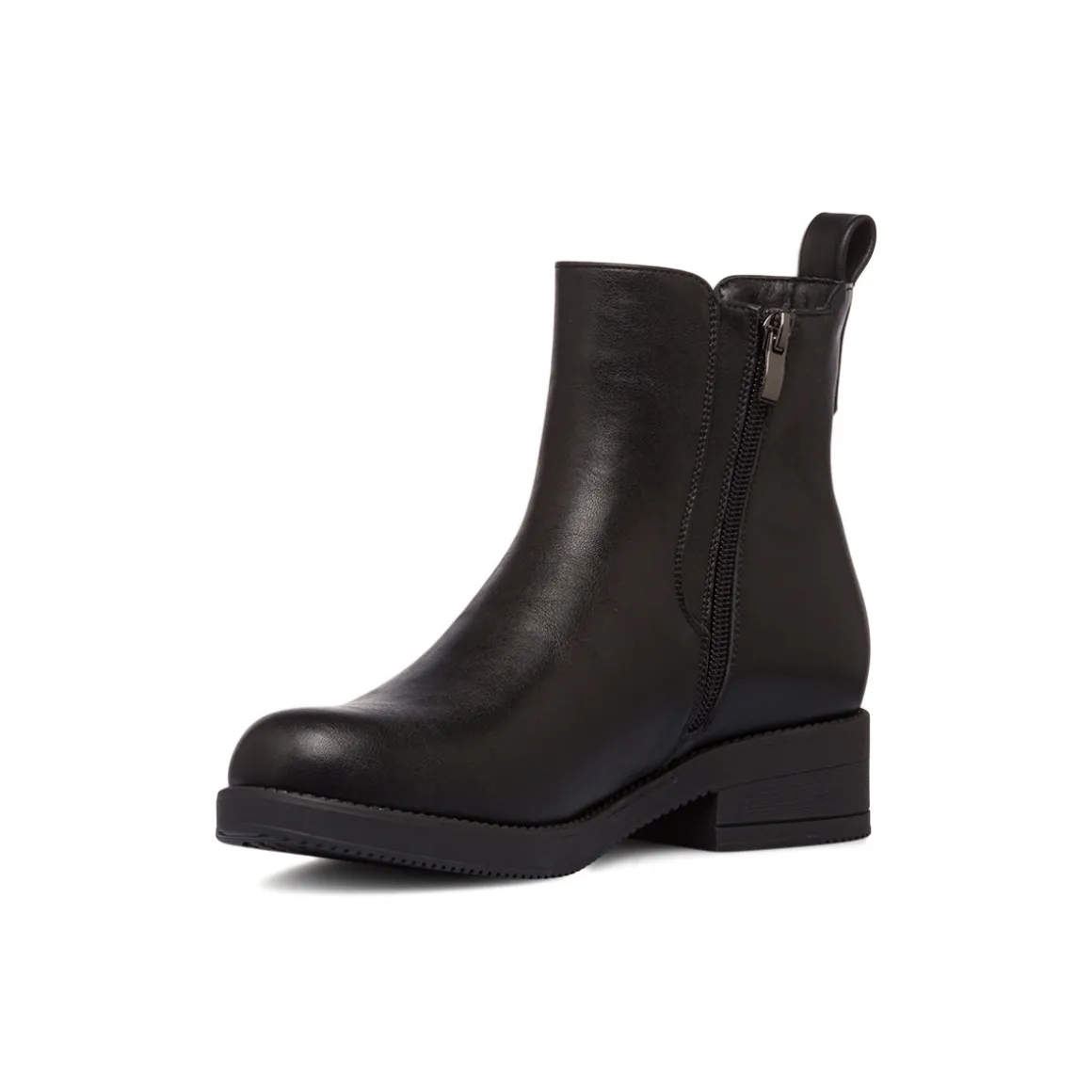 Stivaletti neri da Donna con zip Lora Ferres