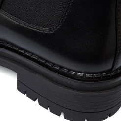 Stivaletti neri da donna con tirante Swish Jeans
