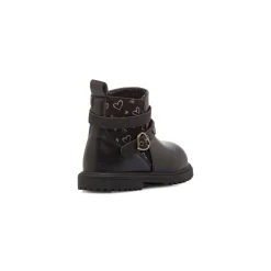 Stivaletti neri Primi Passi Bambina con fibbia Le scarpe di Alice