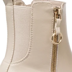 Stivaletti nude da Donna con zip e tacco 7 cm Swish Jeans