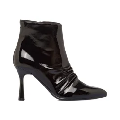Stivaletti slouchy neri da Donna con tacco stiletto 9 cm Lora Ferres