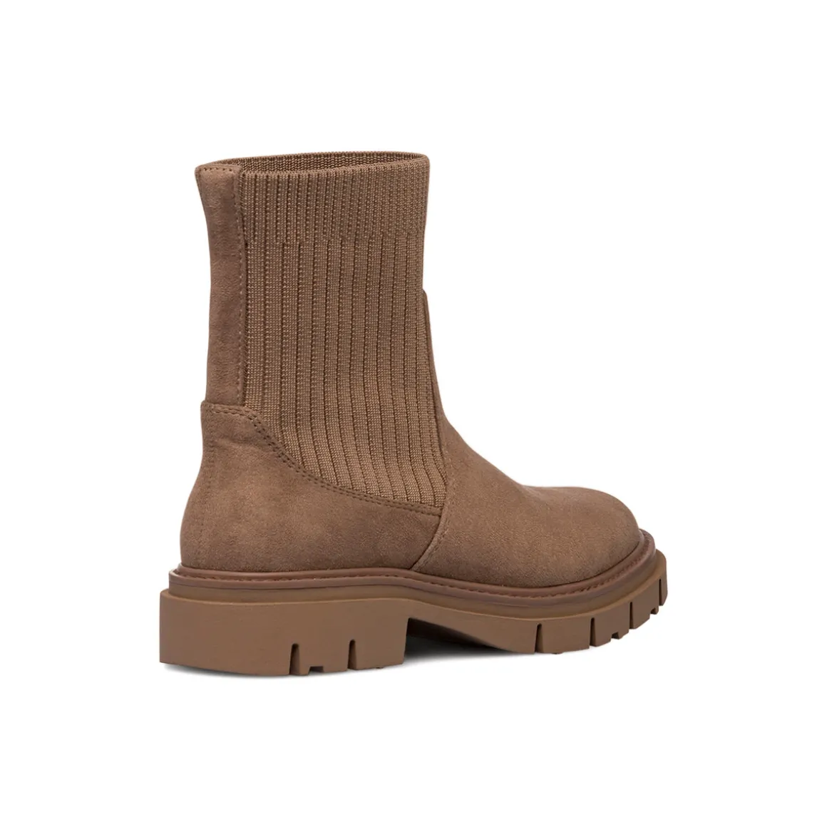 Stivaletti taupe da Donna effetto scamosciato Swish Jeans