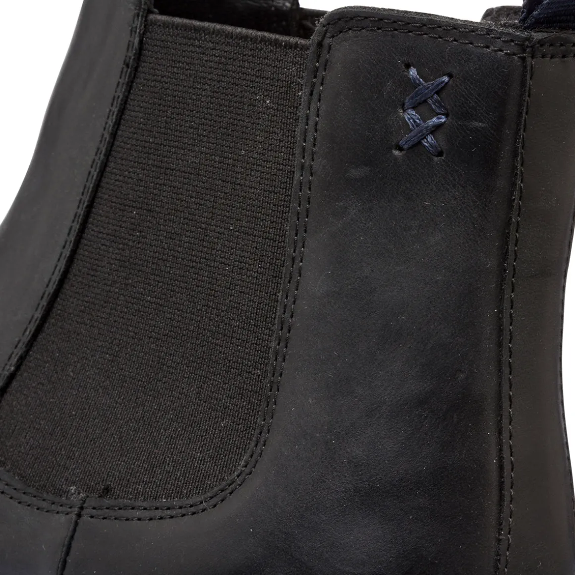 Stivaletto nero da uomo in pelle La Cuoieria