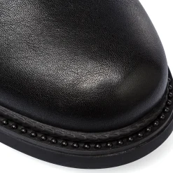Stivali alta da donna neri con zip Lora Ferres
